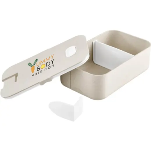 Okiyo Machi Wheat Straw Lunch Box Display